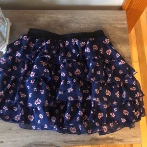 Girls layered skirt